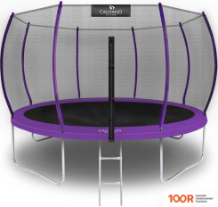 Батут Calviano OUTSIDE MASTER PURPLE 374 СМ - 12FT (ВНЕШНЯЯ СЕТКА, С ЛЕСТНИЦЕЙ) (331628)