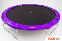 Батут Calviano OUTSIDE MASTER PURPLE 374 СМ - 12FT (ВНЕШНЯЯ СЕТКА, С ЛЕСТНИЦЕЙ) (331628)