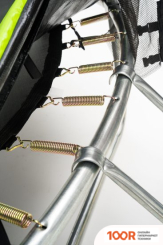 Батут Calviano OUTSIDE MASTER GREEN 374 СМ - 12FT (ВНЕШНЯЯ СЕТКА, С ЛЕСТНИЦЕЙ) (331623)