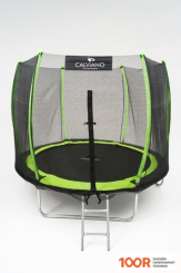 Батут Calviano OUTSIDE MASTER GREEN 312 СМ - 10FT (ВНЕШНЯЯ СЕТКА, С ЛЕСТНИЦЕЙ) (331622)