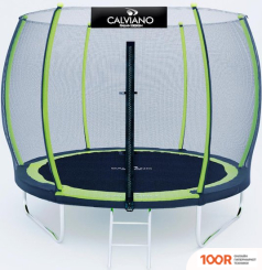 Батут Calviano OUTSIDE MASTER GREEN 312 СМ - 10FT (ВНЕШНЯЯ СЕТКА, С ЛЕСТНИЦЕЙ) (331622)