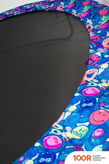 Батут Calviano INSIDE MASTER SMILE 252 СМ - 8FT (ВНУТРЕННЯЯ СЕТКА, С ЛЕСТНИЦЕЙ) (331615)