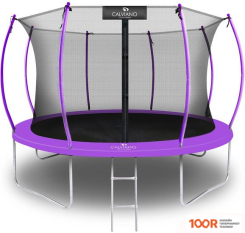 Батут Calviano INSIDE MASTER PURPLE 374 СМ - 12FT (ВНУТРЕННЯЯ СЕТКА, С ЛЕСТНИЦЕЙ) (331614)