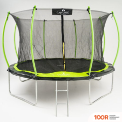 Батут Calviano INSIDE MASTER GREEN 374 СМ - 12FT (ВНУТРЕННЯЯ СЕТКА, С ЛЕСТНИЦЕЙ) (331611)