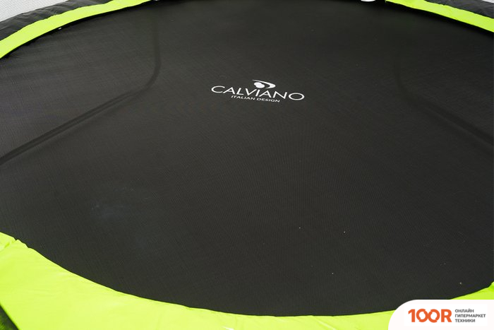 Батут Calviano INSIDE MASTER GREEN 312 СМ - 10FT (ВНУТРЕННЯЯ СЕТКА, С ЛЕСТНИЦЕЙ) (331610)