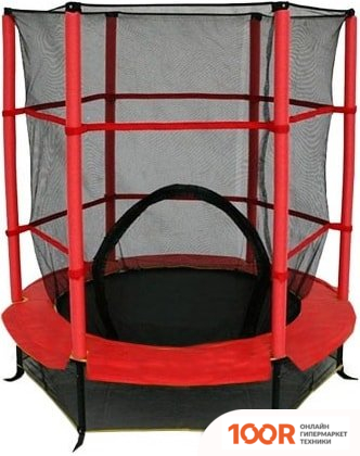 Батут Bebon Sports BST-MT-S-55 4.6FT (КРАСНЫЙ/ЧЕРНЫЙ) (331596)