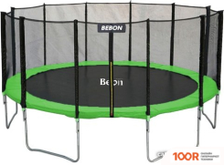 Батут Bebon Sports 16FT OUTSIDE (ЗЕЛЕНЫЙ/ЧЕРНЫЙ) (331592)
