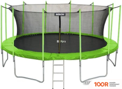 Батут Bebon Sports 16FT INSIDE (ЗЕЛЕНЫЙ/ЧЕРНЫЙ) (331589)
