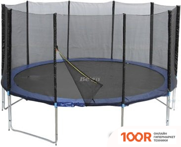 Батут Bebon Sports 15FT OUTSIDE (СИНИЙ/ЧЕРНЫЙ) (331587)