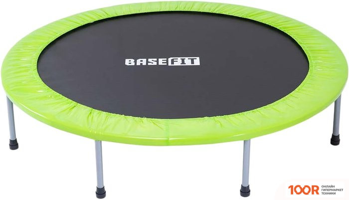 Батут BaseFit TR-102 (ЗЕЛЕНЫЙ) (331572)