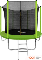 Батут Arland 8FT С ВНУТРЕННЕЙ СЕТКОЙ И ЛЕСТНИЦЕЙ (СВЕТЛО-ЗЕЛЕНЫЙ) (331564)