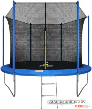 Батут Arland 10FT С ВНУТРЕННЕЙ СЕТКОЙ И ЛЕСТНИЦЕЙ (СИНИЙ) (331558)