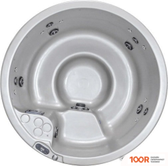 Бассейн Viking Spa VIKING 3 183X88 (СЕРЕБРИСТЫЙ) С ДЖАКУЗИ (331535)