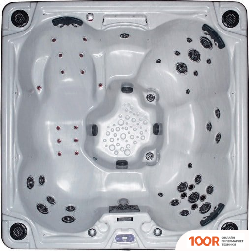 Бассейн Viking Spa LEGEND 2 218X218X99 (СЕРЕБРИСТЫЙ) С ДЖАКУЗИ (331530)