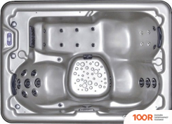 Бассейн Viking Spa AURORA 3 214X152X86 (СЕРЕБРИСТЫЙ) С ДЖАКУЗИ (331527)
