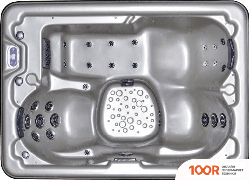 Бассейн Viking Spa AURORA 3 214X152X86 (СЕРЕБРИСТЫЙ) С ДЖАКУЗИ (331527)