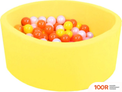 Бассейн Kampfer PRETTY BUBBLE + 300 ШАРИКОВ (ЖЕЛТЫЙ) (331411)