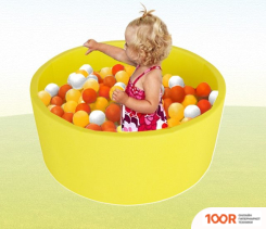 Бассейн Kampfer PRETTY BUBBLE + 100 ШАРИКОВ (ЖЕЛТЫЙ) (331409)
