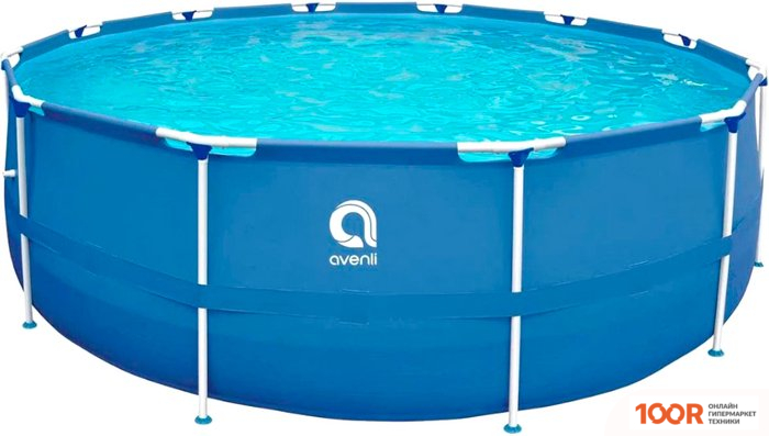 Бассейн Jilong STEELSUPER ROUND POOLS JL17798EU С НАСОСОМ (300X76, СИНИЙ) (331407)