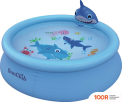 Бассейн Jilong SHARK 3D SPRAY POOL JL17822 (190X47) (331406)