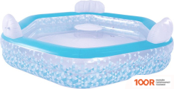 Бассейн Jilong GIANT HEXAGON FAMILY POOL 57161 (223X211X58) (331393)