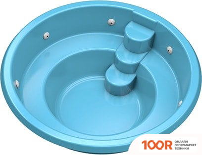 Бассейн Empire Pools СПА DELUX (2.4X2.4 М) С ДЖАКУЗИ (331370)