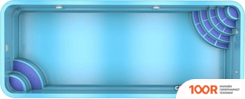 Бассейн Empire Pools ЛЮКСОР DELUX (8.2X3.23 М) (331295)