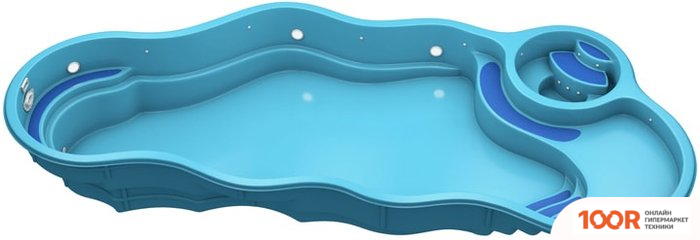 Бассейн Empire Pools КОНТИНЕНТ DELUX (13X5.5 М) (331277)