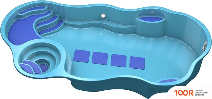 Бассейн Empire Pools КОНТИНЕНТ 2 LUX (10.7X5.5 М) (331273)