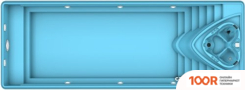 Бассейн Empire Pools YACHT POOL LUX (11X4 М) С ДЖАКУЗИ (331255)
