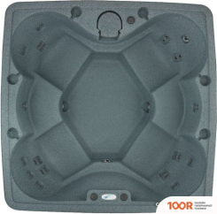 Бассейн Dream Spa X-600 200X200X81 (СЕРЫЙ) С ДЖАКУЗИ (331252)