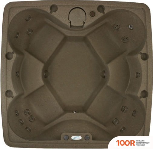 Бассейн Dream Spa X-600 200X200X81 (КОРИЧНЕВЫЙ) С ДЖАКУЗИ (331251)