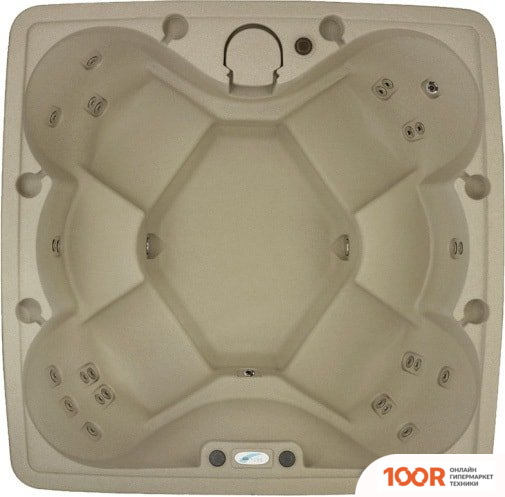 Бассейн Dream Spa X-600 200X200X81 (БЕЖЕВЫЙ) С ДЖАКУЗИ (331250)