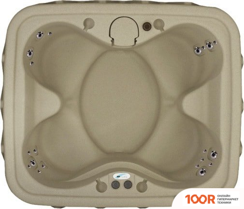 Бассейн Dream Spa X-400 167X190X79 (БЕЖЕВЫЙ) С ДЖАКУЗИ (331247)