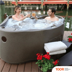 Бассейн Dream Spa X-300 203X173X79 (КОРИЧНЕВЫЙ) С ДЖАКУЗИ (331245)