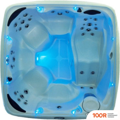 Бассейн Dream Spa CROSSOVER 740L 203X203X92 (БЕЛЫЙ/СЕРЫЙ) С ДЖАКУЗИ (331241)