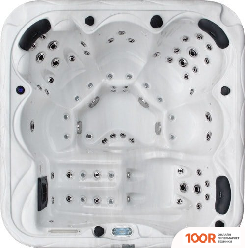 Бассейн Delfi Spa SAMANA 200X200X89 (БЕЛЫЙ) С ДЖАКУЗИ (331234)