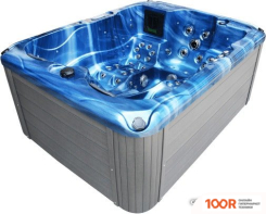 Бассейн Delfi Spa NERIDA 210X160X90 (СИНИЙ) С ДЖАКУЗИ (331232)