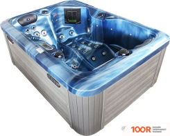 Бассейн Delfi Spa NAXOS 195X140X75 (СИНИЙ) С ДЖАКУЗИ (331230)