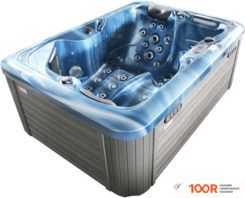 Бассейн Delfi Spa NAXOS 195X140X75 (СИНИЙ) С ДЖАКУЗИ (331230)