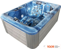 Бассейн Delfi Spa NAXOS 195X140X75 (СИНИЙ) С ДЖАКУЗИ (331230)