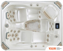 Бассейн Delfi Spa DORIDA 210X170X93 (БЕЖЕВЫЙ) С ДЖАКУЗИ (331221)