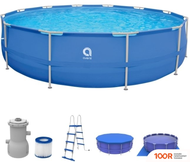 Бассейн Avenli С ФИЛЬТР-НАСОСОМ 17802 450X122 (331213)