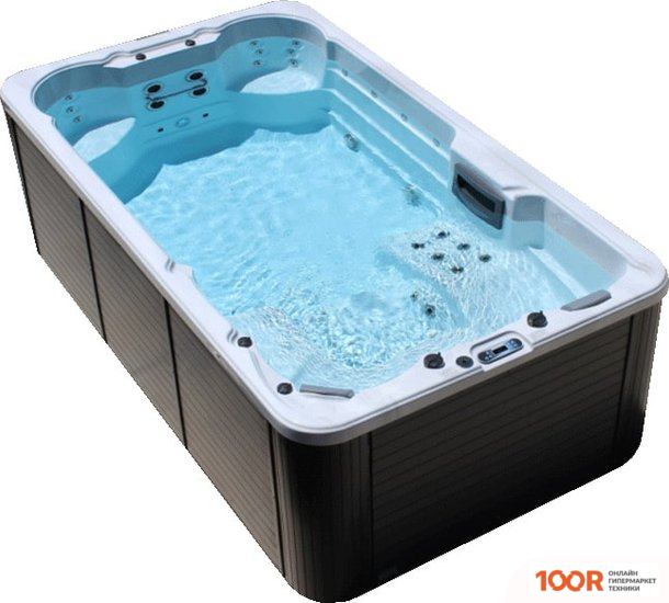 Бассейн Aquavia Spa SWIMSPA MADAGASCAR 385X220 (STERLING/SYNTHETIC GREY) (331168)