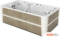 Бассейн Aquavia Spa FITNESS SPA 400X230 (БЕЛЫЙ/URBAN GREY) (331163)
