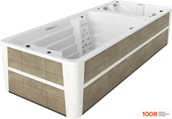 Бассейн Aquavia Spa DUO SWIMSPA 575X230 (БЕЛЫЙ/URBAN GREY) (331159)