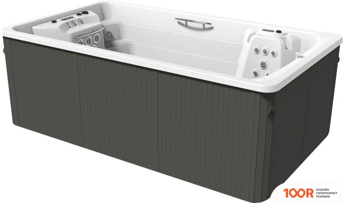 Бассейн Aquavia Spa COMPACT POOL 400X230 (БЕЛЫЙ/SYNTHETIC GREY) (331155)