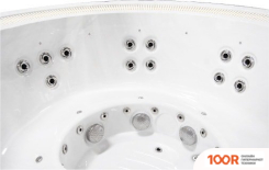 Бассейн Allseas Spa RIVER FLOW ROUND 230X97 (БЕЛЫЙ) С ДЖАКУЗИ (331144)