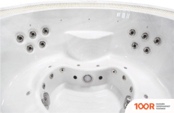 Бассейн Allseas Spa RIVER FLOW ROUND 230X97 (БЕЛЫЙ) С ДЖАКУЗИ (331144)