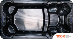 Бассейн Allseas Spa OD 42 420X225X127 (ЧЕРНЫЙ) С ДЖАКУЗИ (331136)